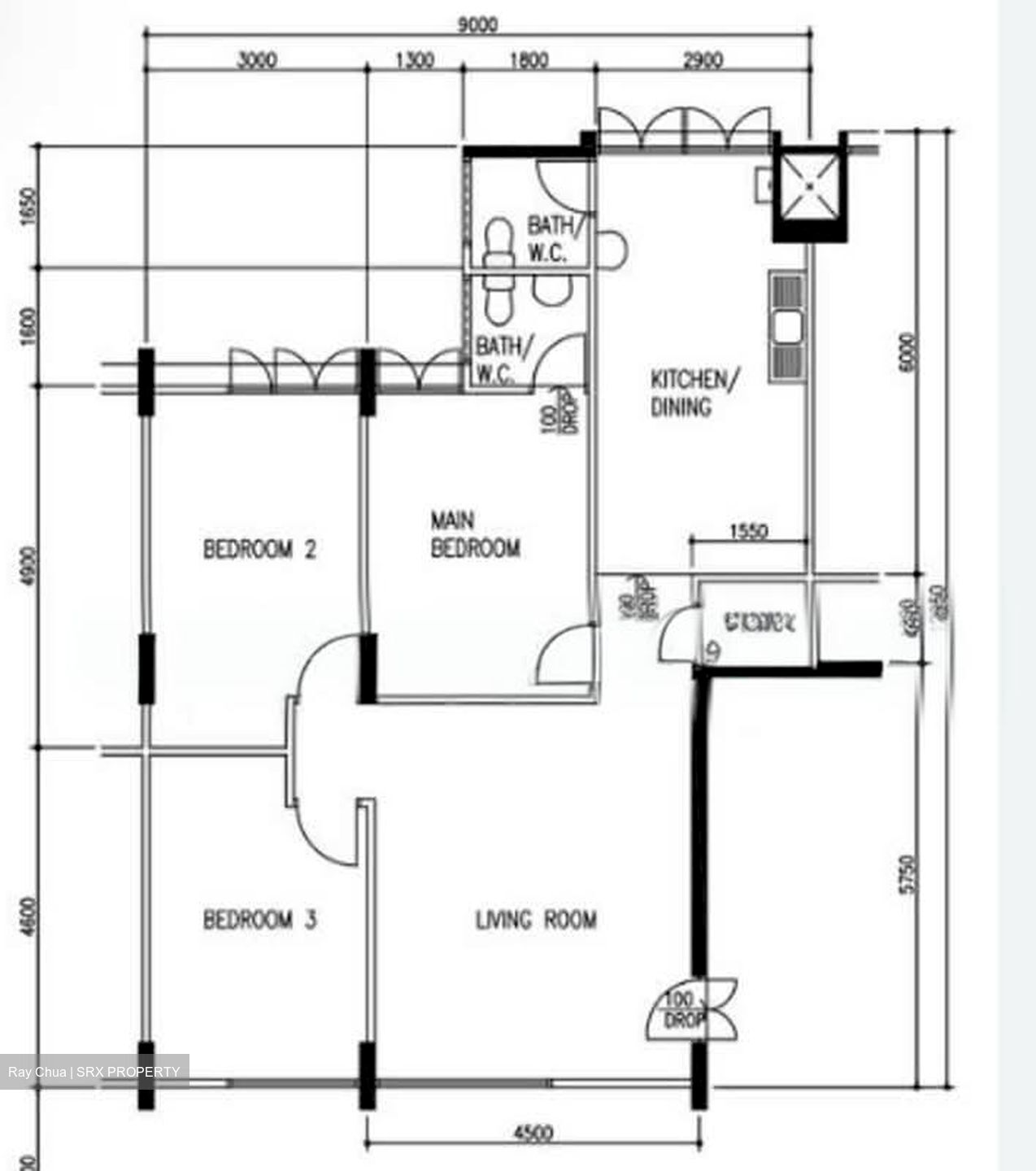 Blk 113 Woodlands Street 13 (Woodlands), HDB 4 Rooms #576233361